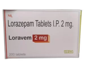 Lorazepam 2mg tablet medication