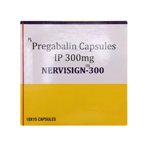 Pregabalin 300mg Nervigesic capsules for nerve pain and epilepsy treatment